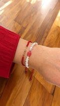 Duo rouge en joher hor 18 carats