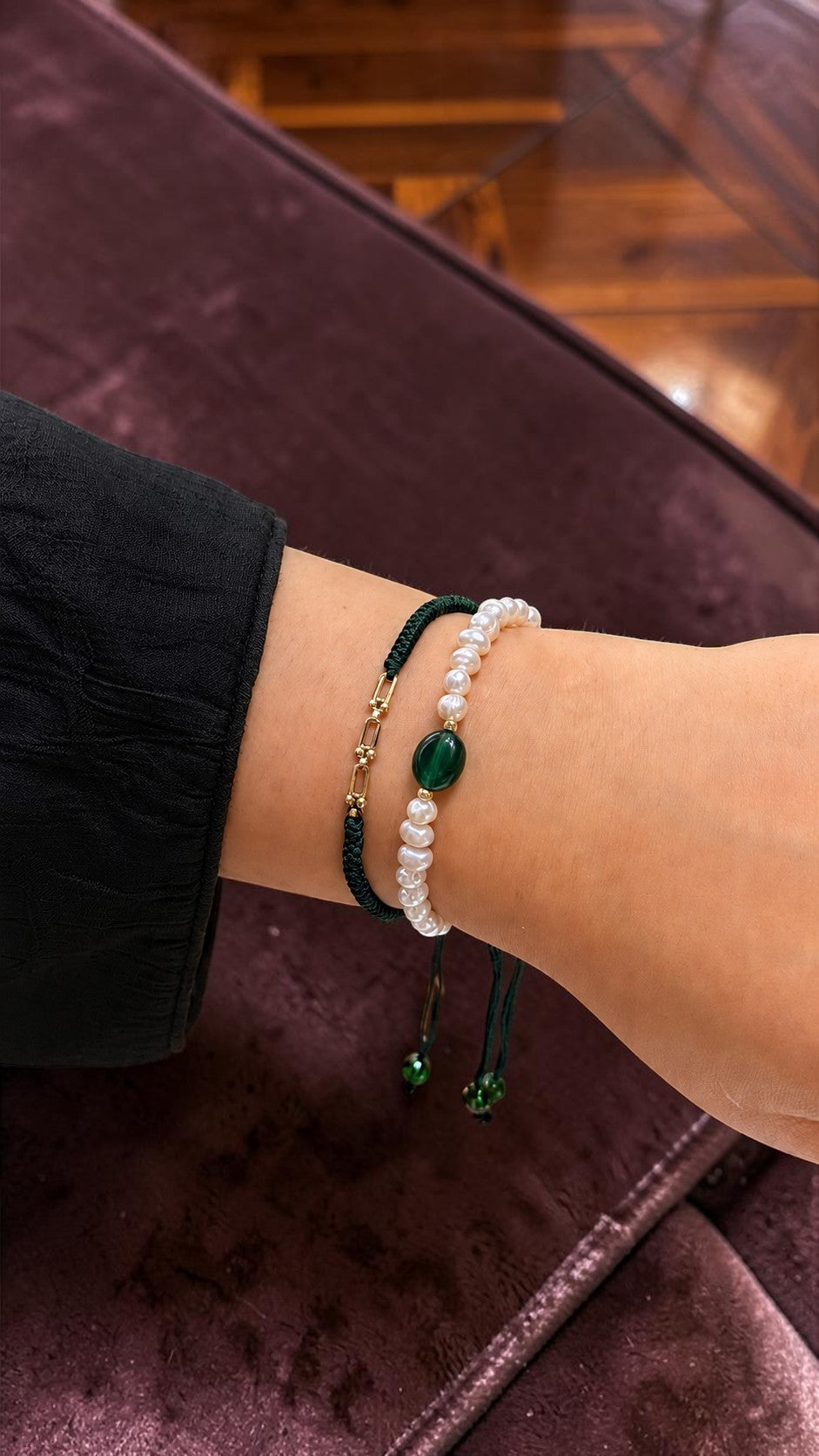 Duo Vert en joher hor 18 carats (Copie)