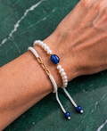 Duo Bleu en joher hor 18 carats